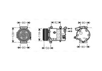 Compressor, airconditioning