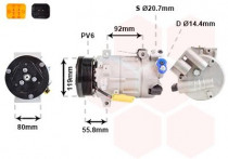 COMPRESSOR CITROEN C4 Pic./C5 / PEUG