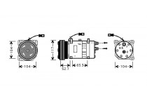 COMPRESSOR JUMPER 28HDi MT/AT 02-