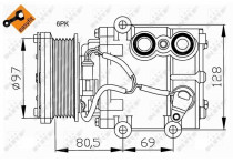 Compressor, airconditioning