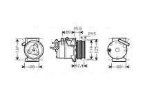 Compressor, airconditioning