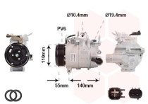 Compressor, airconditioning