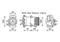 Compressor, airconditioning