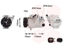 Compressor, airconditioning