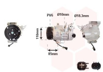 Compressor, airconditioning