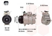 Compressor, airconditioning