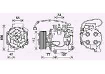 Compressor, airconditioning