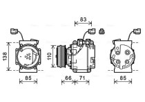 Compressor, airconditioning