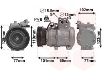 Compressor, airconditioning