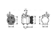 Compressor, airconditioning