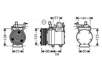 Compressor, airconditioning