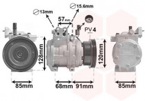 Compressor, airconditioning