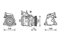 Compressor, airconditioning