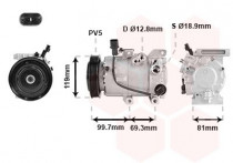 Compressor, airconditioning