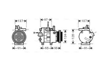 Compressor, airconditioning