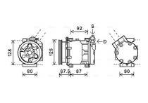 Compressor, airconditioning