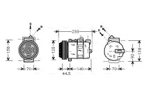 Compressor, airconditioning