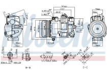 Compressor, airconditioning