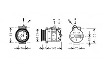 COMPRESSOR MB CL600/S600 AT 99-05