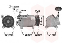 Compressor, airconditioning