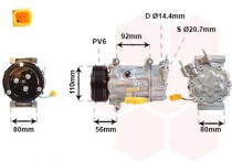 COMPRESSOR Mini  Cooper 1.6 i 10/06-