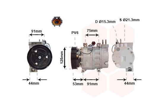 AIRCO COMPRESSOR 2.0i 16V  /  2.5i 16V