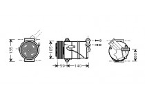 AIRCO COMPRESSOR 1.9 CDTi Automatische AC