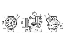 Compressor, airconditioning