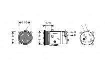 AIRCO COMPRESSOR -Diesel  -99