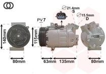 Compressor, airconditioning