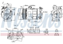 Compressor, airconditioning