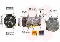 COMPRESSOR C3/C4/P207/P307/P308 04-