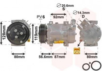 AIRCO COMPRESSOR 1.8 / 2.0   02+