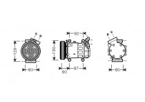 AIRCO COMPRESSOR 1.9 DTi