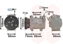 Compressor, airconditioning