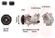 Compressor, airconditioning