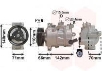 Compressor, airconditioning