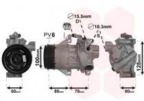 Compressor, airconditioning