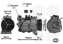 Compressor, airconditioning