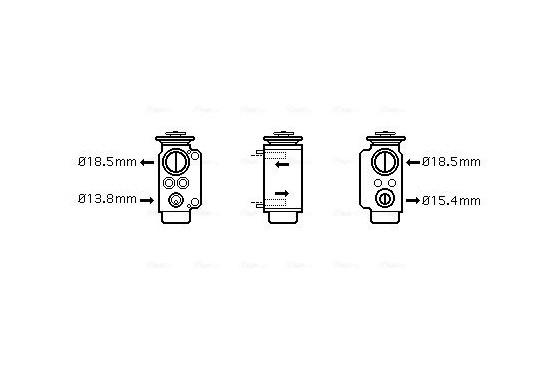 Expansieventiel, airconditioning