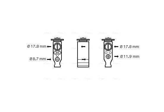 Expansieventiel, airconditioning