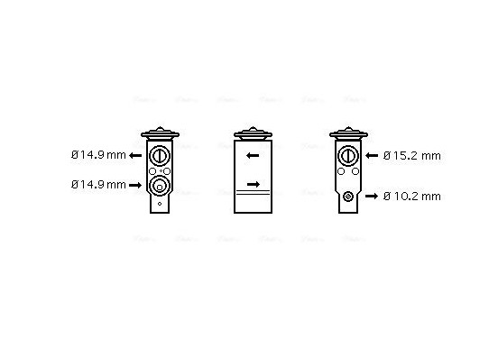 Expansieventiel, airconditioning