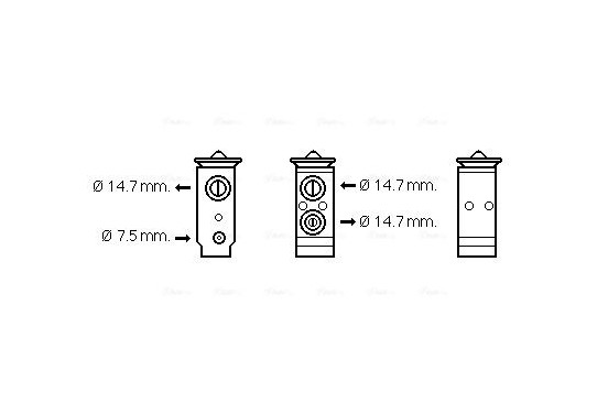 Expansieventiel, airconditioning