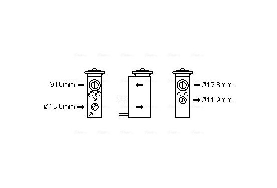 Expansieventiel, airconditioning