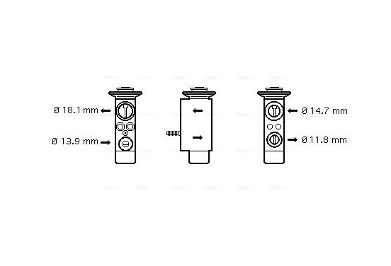 Expansieventiel, airconditioning