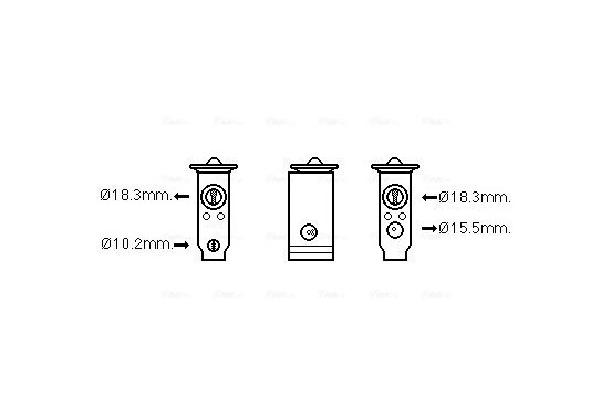 Expansieventiel, airconditioning