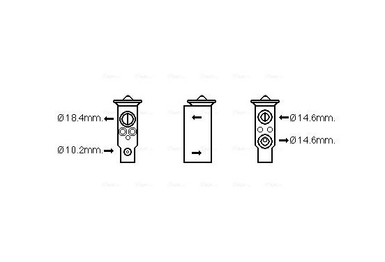 Expansieventiel, airconditioning