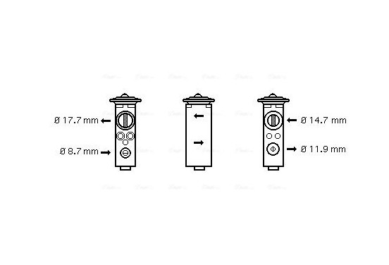 Expansieventiel, airconditioning