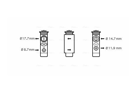Expansieventiel, airconditioning