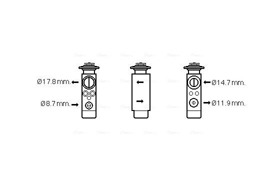 Expansieventiel, airconditioning